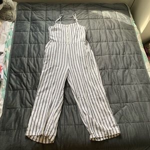 striped jumpsuit